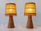 Mid-Century Modern Rattan Wicker Table Lamps, Germany, 1960s, Set of 2 2