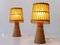 Mid-Century Modern Rattan Wicker Table Lamps, Germany, 1960s, Set of 2 10