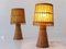 Mid-Century Modern Rattan Wicker Table Lamps, Germany, 1960s, Set of 2 12