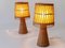Mid-Century Modern Rattan Wicker Table Lamps, Germany, 1960s, Set of 2, Image 13