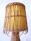 Mid-Century Modern Rattan Wicker Table Lamps, Germany, 1960s, Set of 2 17