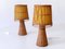 Mid-Century Modern Rattan Wicker Table Lamps, Germany, 1960s, Set of 2 11