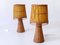 Mid-Century Modern Rattan Wicker Table Lamps, Germany, 1960s, Set of 2, Image 11