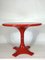 Tavolo da pranzo rosso di Ignazio Gardella e Anna Castelli per Kartell, anni '60, Immagine 4