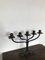 Arts and Crafts Wrought Iron Candelabra, 1890s, Image 3