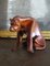 Boxer Chien Vintage en Cuir 2