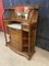 Art Nouveau Cabinet in Walnut Veneer and Elm Burl attributed to Gauthier-Poinsignon & Cie 4