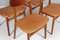 Dining Chairs attributed to Henning Kjærnulf, 1970s, Set of 4, Image 4