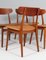 Dining Chairs attributed to Henning Kjærnulf, 1970s, Set of 4, Image 6