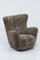 Modern Danish Sheepskin Chair, Image 10