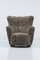 Modern Danish Sheepskin Chair 1