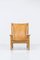 Modern Swedish Leather Lounge Chair, 1950s, Image 3