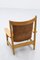 Modern Swedish Leather Lounge Chair, 1950s, Image 2