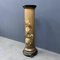 Large Antique Column Painted with Flowers 6