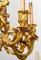 Kronleuchter aus vergoldeter Bronze, 19. Jh. 7