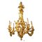 19th Century Gilt Bronze Chandelier, Image 1