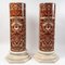 Late 19th Century Ceramic Columns, Set of 2 5