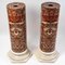 Late 19th Century Ceramic Columns, Set of 2 4