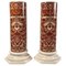 Late 19th Century Ceramic Columns, Set of 2 1