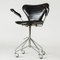 Silla de oficina Seven Mid-Century de Arne Jacobsen para Fritz Hansen, años 50, Imagen 4