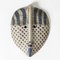 Vintage Stoneware Masks by Lisa Larsson from Gustavsberg, 1974, Set of 5 2