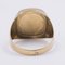 Vintage 8 Karat Gelbgold Ring mit Tigeraugen, 1970er 5