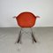 Rar Rocking Chair in Salmon Orange by Herman Miller for Eames, 1960s, Image 3