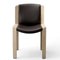 Chair 300 in Wood and Sørensen Leather by Joe Colombo for Karakter, Set of 6, Image 6