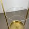 Hollywood Regency Brass Acryl Glass Umbrella Stand, Italy, 1970s, Image 8