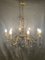 Vintage Eight Branch Crystal Chandelier, 1980s, Image 9