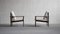 Dänische PJ 56 Armlehnstühle von Grete Jalk für Poul Jeppesens Furniture Factory, 1960er, 2er Set 2