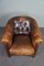 Vintage Chesterfield Ledersessel 6