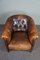 Vintage Leather Chesterfield Armchair, Image 6