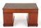 Antique Victorian Pedestal Desk Mahogany Desk, 1860, Image 5