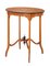 Sheraton Occasional Table in Mahogany Inlay, 1890s, Image 1