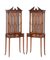 Adams Display Cabinets in Mahogany, 1890s, Set of 2, Image 1