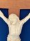 Escultura de Cristo tallada a mano sobre tabla enmarcada, Dieppe, siglo XVIII, Imagen 8