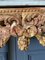 18th Century Console in Gilded Wood & White Marble Falling Flowers, Image 11