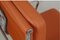 Ea-219 Bürostuhl aus Cognacfarbenem Leder von Charles Eames für Vitra 7