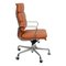 Ea-219 Office Chair in Cognac Leather by Charles Eames for Vitra 2