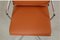 Ea-219 Bürostuhl aus Cognacfarbenem Leder von Charles Eames für Vitra 5