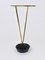 Mid-Century Brass and Cast Iron Umbrella Stand in the style of Carl Auböck, Austria, 1950s 9