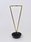 Mid-Century Brass and Cast Iron Umbrella Stand in the style of Carl Auböck, Austria, 1950s, Image 11