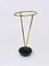 Mid-Century Brass and Cast Iron Umbrella Stand in the style of Carl Auböck, Austria, 1950s, Image 5