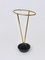 Mid-Century Brass and Cast Iron Umbrella Stand in the style of Carl Auböck, Austria, 1950s, Image 7