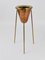 Copper & Brass Tripod Floor Ashtray attributed to Carl Auböck, Austria, 1950s 8