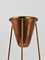 Copper & Brass Tripod Floor Ashtray attributed to Carl Auböck, Austria, 1950s, Image 12