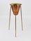 Copper & Brass Tripod Floor Ashtray attributed to Carl Auböck, Austria, 1950s 11