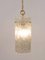 Glass Tube & Brass Pendant Lamp from Kalmar, Austria, 1950s, Image 7