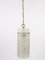 Glass Tube & Brass Pendant Lamp from Kalmar, Austria, 1950s 3